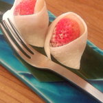 ひとしずく - イチゴ大福