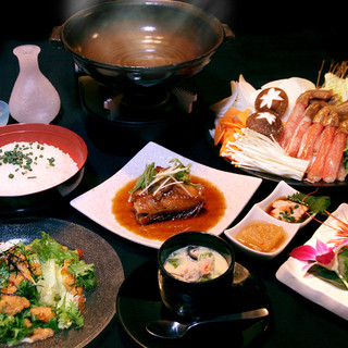 蟹しゃぶコース 蝦夷屋 麻布十番 居酒屋 食べログ