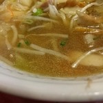 千里庵 - 長崎ちゃんぽんスープ
