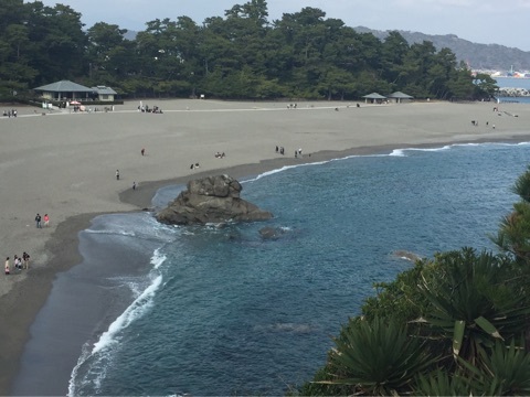 高知行ってましたwww まずは桂浜で岩松冷菓のアイスクリン｜すっ
