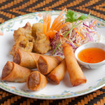 Assortment of 3 types Fried food