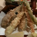 寿司 はせ川 - 野菜天ぷら