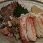 寿司 はせ川 - 蟹