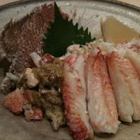 寿司 はせ川 西麻布店 - 蟹