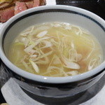 仙台牛タン 松阪鶏焼肉 福島西屋 - ☆テールスープ(*^。^*)☆