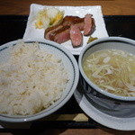 sendaigyuutammatsuzakadoriyakinikufukushimanishiya - ☆定食スタイル(#^.^#)☆