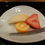 壽山 - ル・レクチェ　
      金柑　あまおう