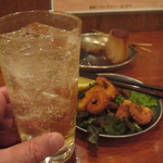 アケボノヤ - 梅酒サワー　400円　さっぱりして美味し