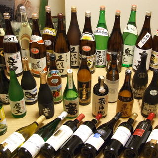 ワインや焼酎も◎全国各地の地酒・銘酒が20種類以上！！