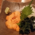 海味 はちきょう 別亭 おふくろ - 無添加ウニ刺し