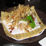 Waraku Kataraiya - 長いもと仙波豆腐の揚げたこ焼き