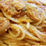 イタリア食堂 - アサリとトマトのスパゲティ