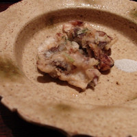 神楽坂 石かわ - 揚物：鼈、椎茸、蓮根