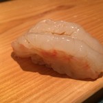 江戸前鮓 すし通 - 3日熟成のボタンエビ