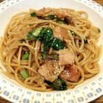 スパゲティ屋くぼやん - しょうゆ、並盛り。