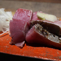 銀座 座屋 - ハガツオ藁焼き