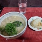 会津食堂 磐梯亭 - 鶏そば　６００円