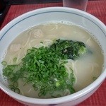 会津食堂 磐梯亭 - ネギとほうれん草