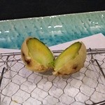 天ぷら わかやま - 芽キャベツは春の訪れを感じます。