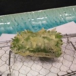 天ぷら わかやま - 青海苔の扶の大葉巻き