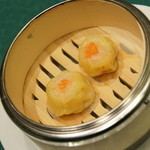 盤古殿 - 海鮮シュウマイ（４２０円＋税）２０１６年３月