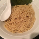 大勝軒 まるいち - 辛野菜つけ麺（辛み3） ¥970 の麺
