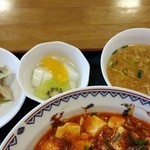 玉林酒家 - 610円で杏仁豆腐も付いています！(2016年2月)