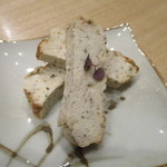 小料理 すず乃 - 帆立とほうじ茶の和風テリーヌ