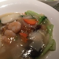 黄鶴 - 小海老入り中華そば(塩味)
