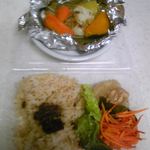 オモヤキッチン - 日替わりランチ（タラのホイル焼き）のTakeout　2016.3