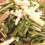 Nobushi - 水菜と山芋シャキシャキサラダ