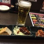 愉快酒場 - 生ビールセット