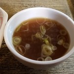 Ike - 201603豚焼飯\700 スープ