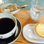 ガーデンカフェ 森の小舎 - コーヒーセット