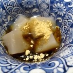 鮨　銀座　鰤門 - 最後のデザート（わらびもち）