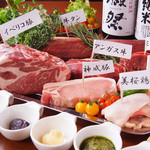 Nikukei Izakaya Nikujuuhachibanya Toranomon Ten - いろんな種類のお肉が沢山！