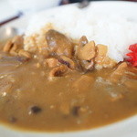 みずほ食堂 - Aランチ（たっぷしきのこカレー