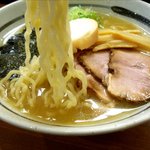 煮干らぁめん なかじま - 2010/8/21 限定冷たいみそらぁめんの麺