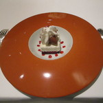 ランベリー ナオト キシモト - ココナッツのムースとショコラのサブレ　五香粉の香るソルベショコラ