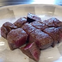 ステーキ池田 - ステーキ池田のフィレステーキ。