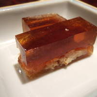 五代目 野田岩 麻布飯倉本店 - 煮凝り