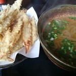 大地のうどん - 2016.3　ごぼう天うどん（別バラ）＠480円