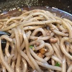 担担麺 百錬 - お蕎麦のように見える麺