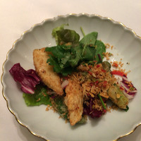 赤坂璃宮 銀座店 - 旬野菜のスパイス揚げ？❌