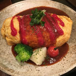  KAGETORA食堂 - デミグラスソースのオムライス