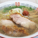 辰家 - すだち鶏ラーメン 並 2016.2