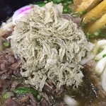 資さんうどん - とろろ昆布投入