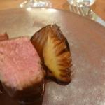 エスパイ クック コウベ - メイン：ランプステーキとアワビの柔らかステーキ