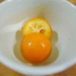 佳肴みを木 - キンカンの日本酒漬け