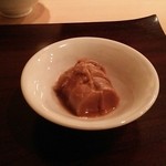 稲荷町髙はし - 烏賊ワタのルイベ